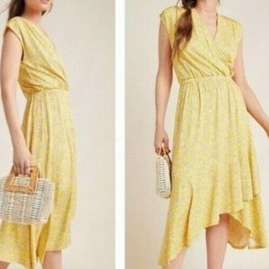 NWT PETITE ANTHROPOLOGIE FETE MIDI DRESS
